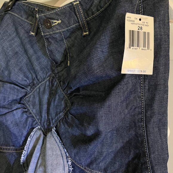 BNWT GUESS ruffle denim skirt (28) - Picture 5 of 9